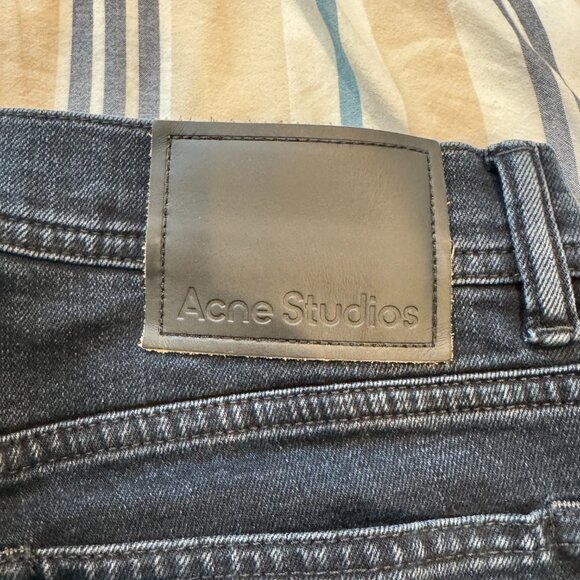 Acne Studios Blue Black North Jeans Denim Men's 31 x 32 - Picture 5 of 5